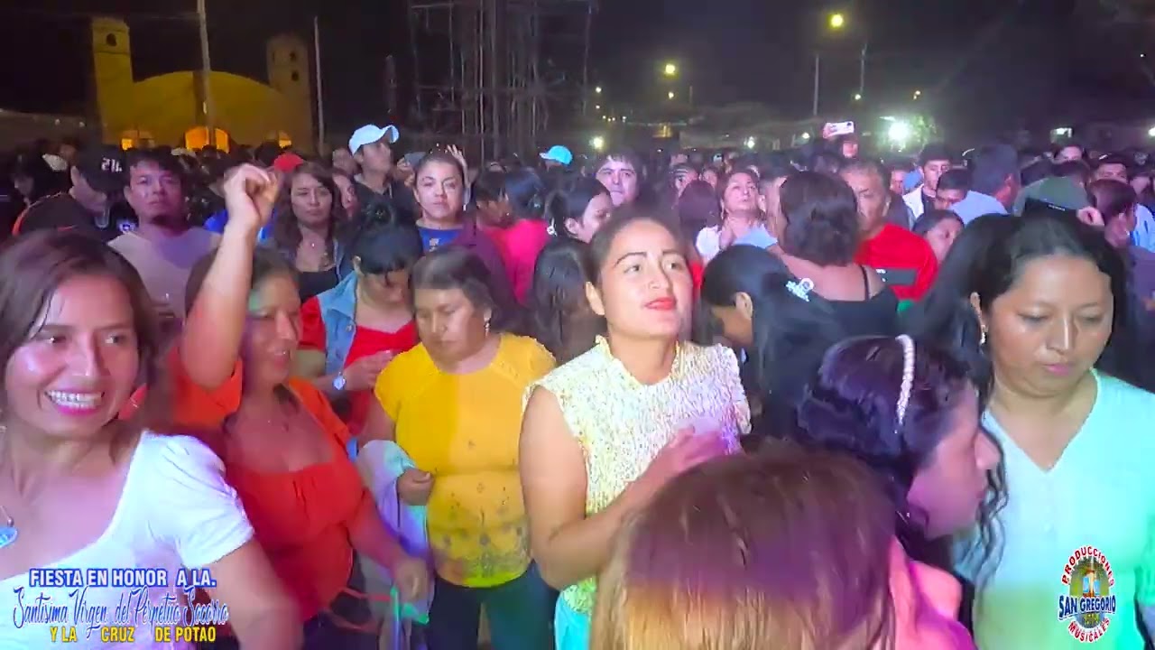 C.P.POTAO 2023 - BARRANCA/ORQ.LOS SUPER BRILLANTES DEL ANDE/N CONCIERTO /FIESTA DE LA CRUZ DE POTAO