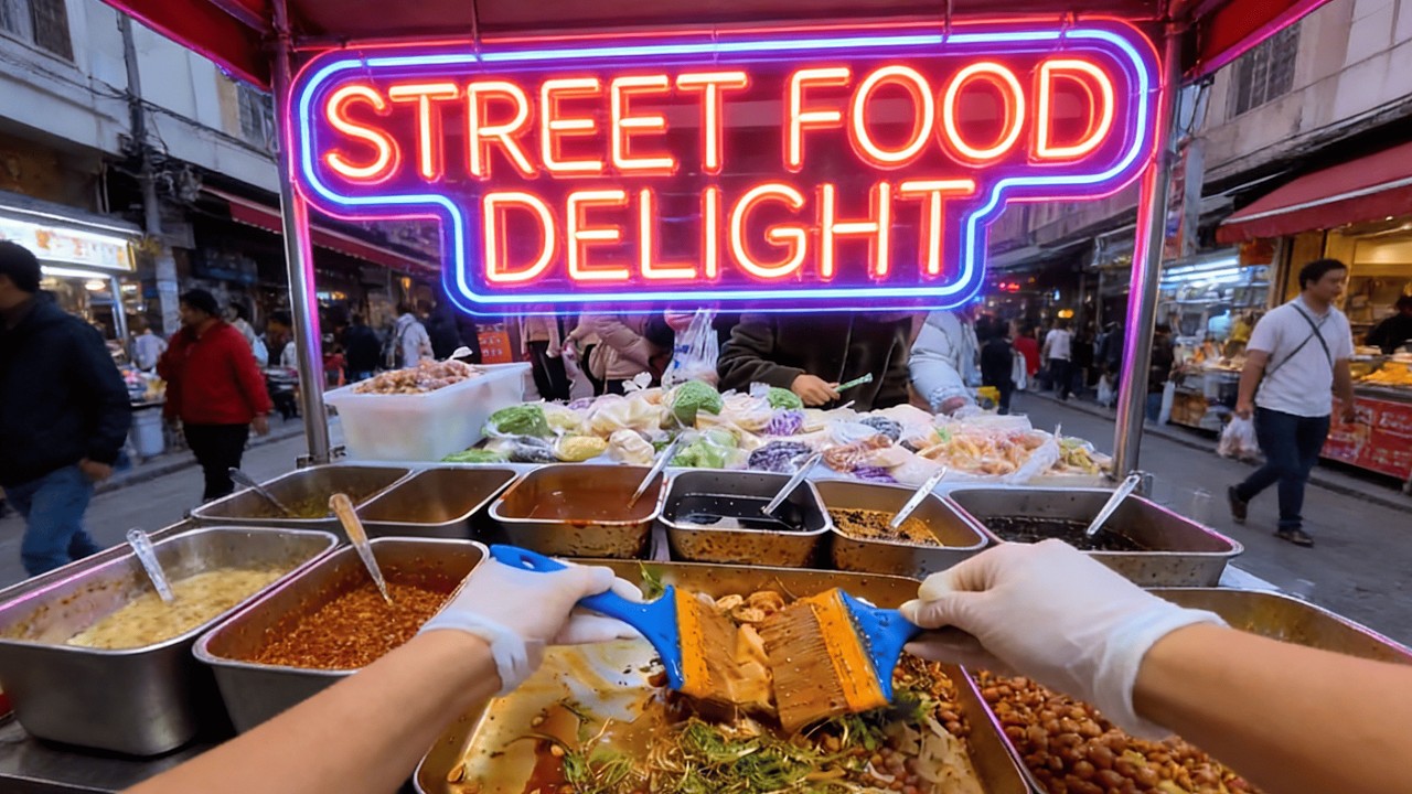 Delicious Spicy Tossed Noodles – Super Hot Street Food to Earn Money