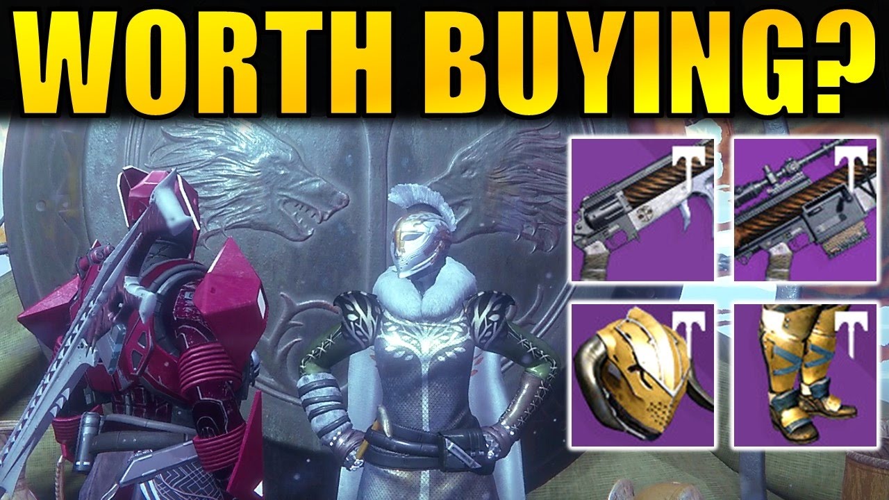 Destiny: Iron Banner Vendor Review (February/March 2017) | Worth Buying? | Rise of Iron