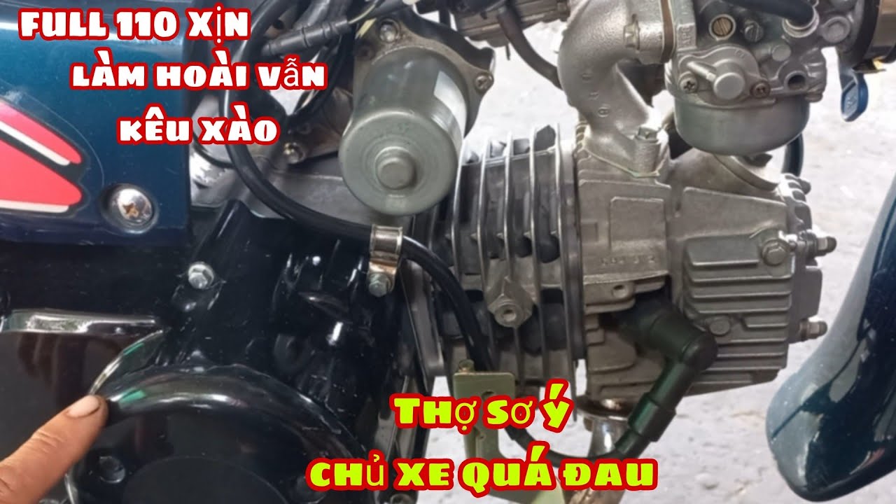 Wave full 110 xịn làm hoài Vẫn run xào  thấy ớn/ Wave full 110cc