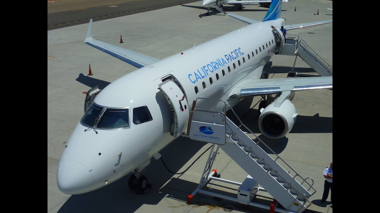 California Pacific Airlines First Embraer 170