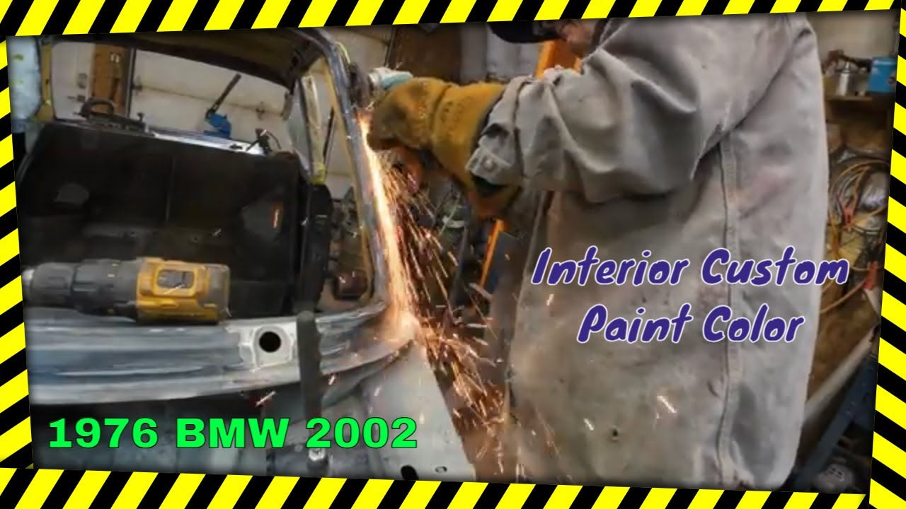 1976 BMW 2002 Painting the Interior Episode14
