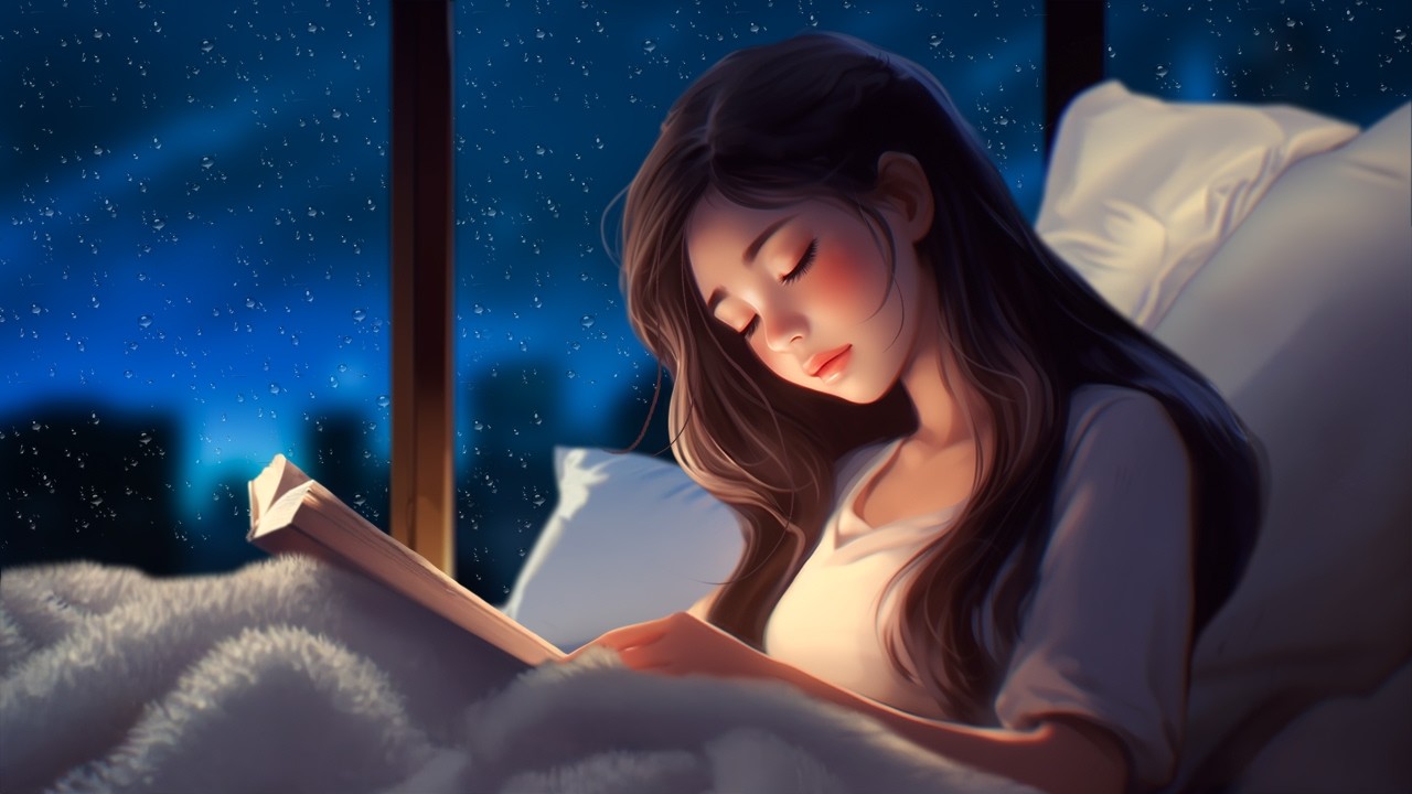 Relaxing Sleep Music with Rain Sounds - Relaxing Music, Peaceful Piano Music, Meditation Music