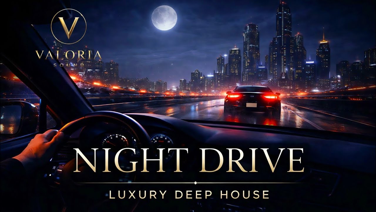 🌙 Night Drive Chill Mix 🚗  | Deep House for Late Night Cruise