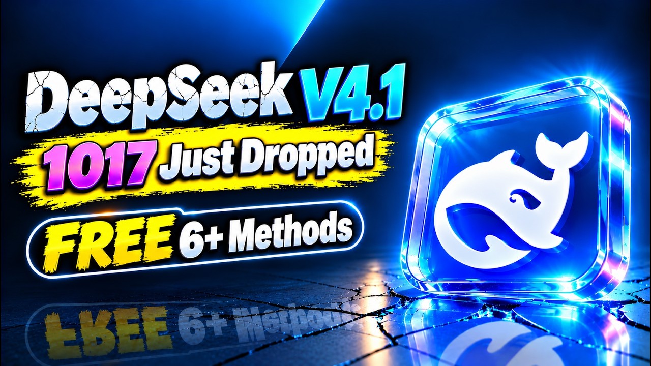 DeepSeek выпустили V4.1 Flash 1017 БЕСПЛАТНО! 🔥 6+ рабочих способов