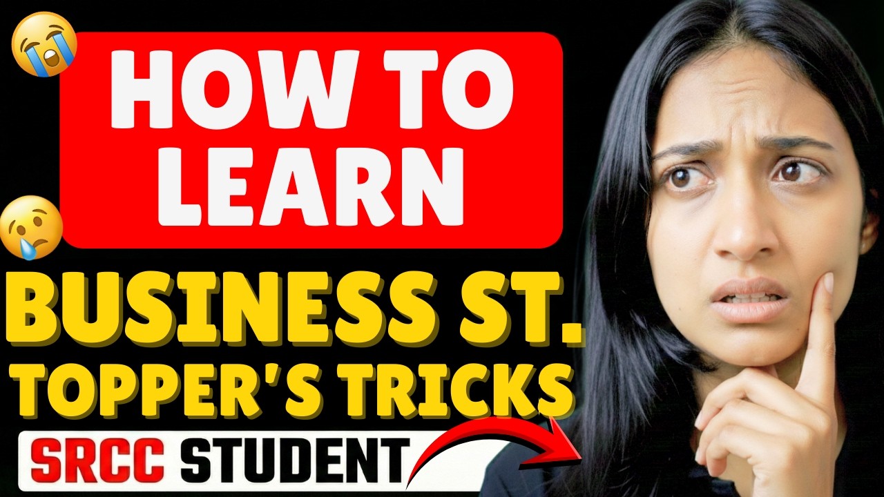 HOW TO LEARN BUSINESS STUDIES🥺? CLASS 11 & 12 COMMERCE EXAMS !! BOARD TOPPER'S TRICKS 🤫