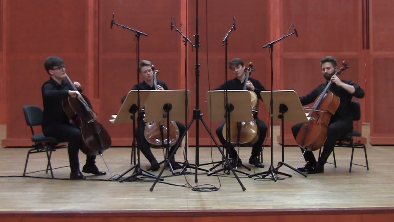 Joseph Jongen - Deux Pieces pour quatre violoncelles // Barrels Cello Quartet