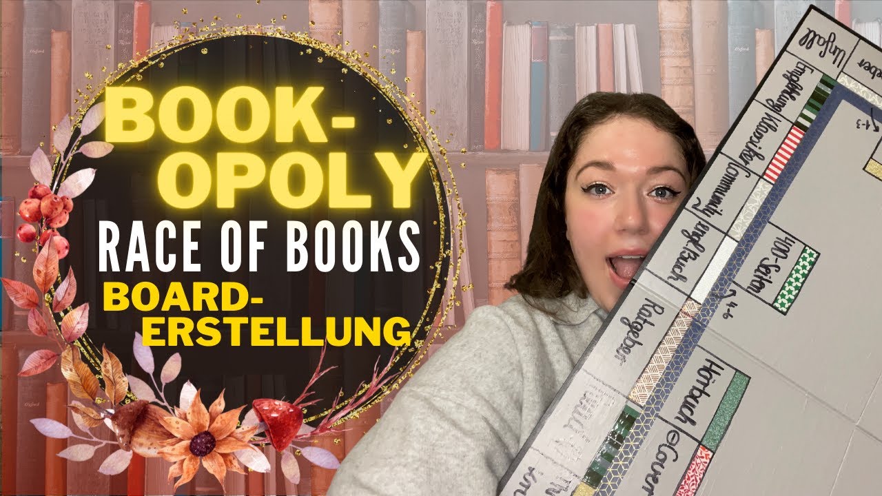 RACE OF BOOKS aka BOOKOPOLY 2.0 🎩 | Lasset das Rennen beginnen – Spielbrett & Regeln | Neues Format