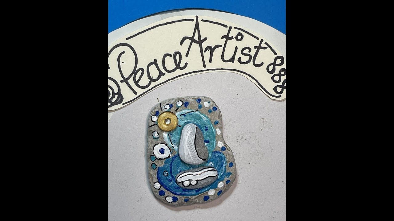 8 #EasyDIY How to create  a #stoneship #DIYFridgemagnet