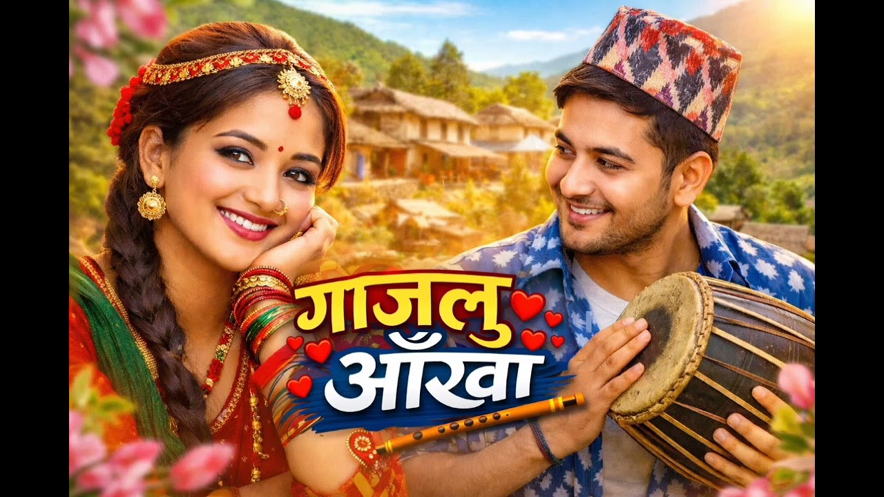 गाजलु आँखा gajalu aakha (new nepali song)