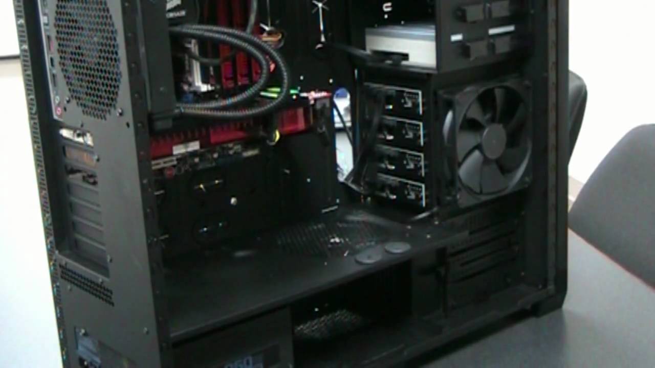 Build a computer using the Corsair Obsidian 800D Chassis Part 2