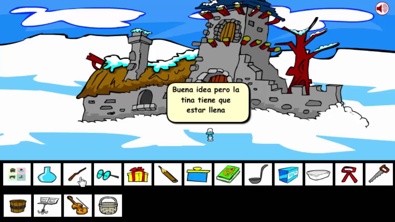 inkagames la ultima navidad de los pitufos solucion