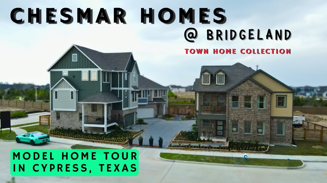 Chesmar Homes | Town homes  | Courtyard collection | Cypress, Texas | Model Home Tour