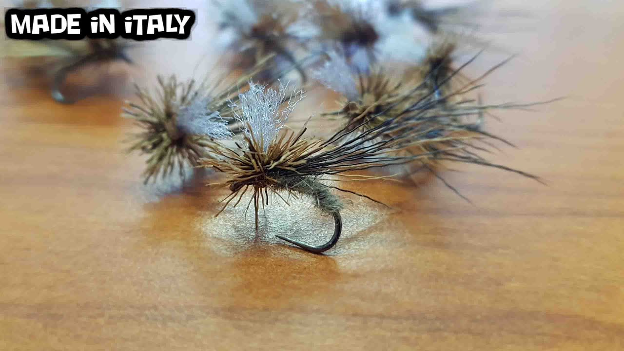 Costruire una mosca secca da caccia - Sedge Muflone parachute