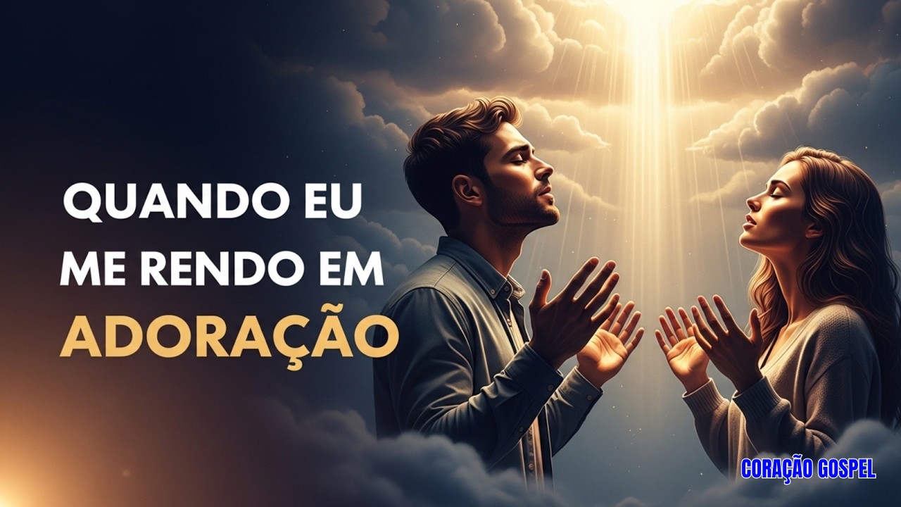 🎵Quando Eu Me Rendo em Adoração | Louvor Gospel Emocionante de Fé e Presença de Deus| Coração gospel
