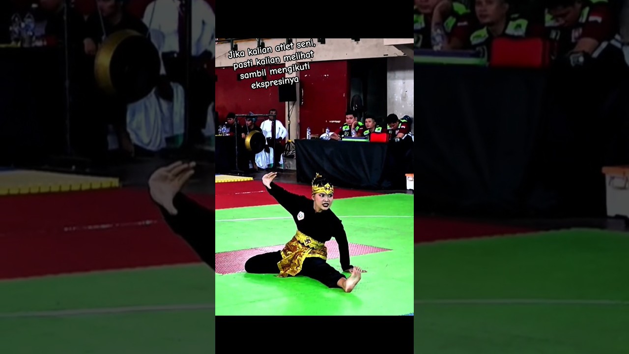 Pencak Silat Seni Tunggal Remaja Putri Full Ekspresi. #senibudayapencaksilat #tunggalputri #silat
