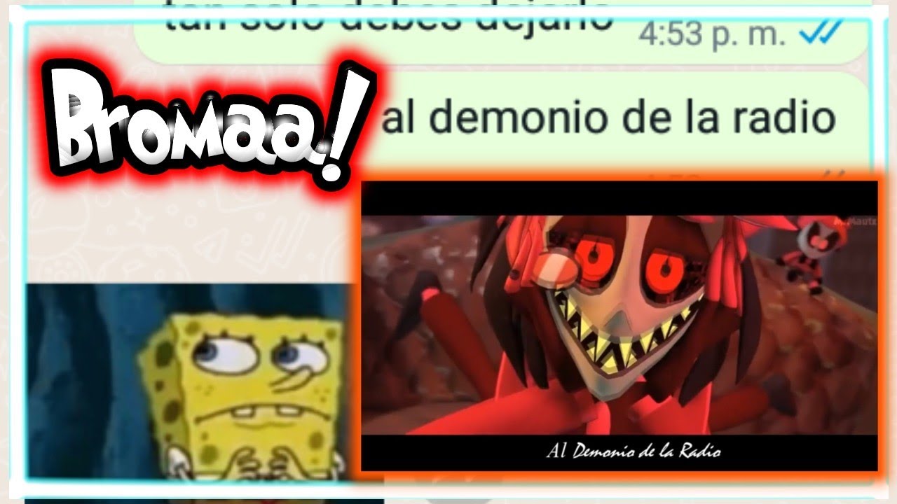 BROMA A UN AMIGO CON CANCIÓN EL JUEGO DE ALASTOR DE HAZBIN HOTEL