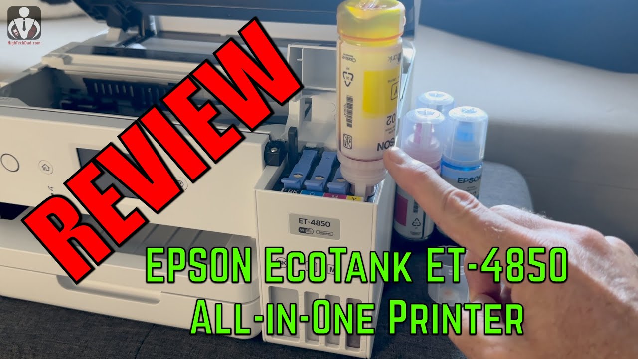 Epson EcoTank ET-4850 — распаковка, характеристики, первоначальная настройка и впечатления