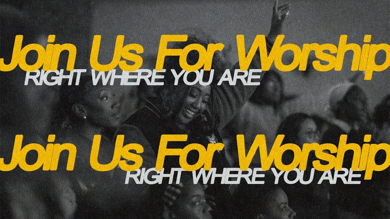 Join us Live | Sunday Worship Experience | 12PM CST