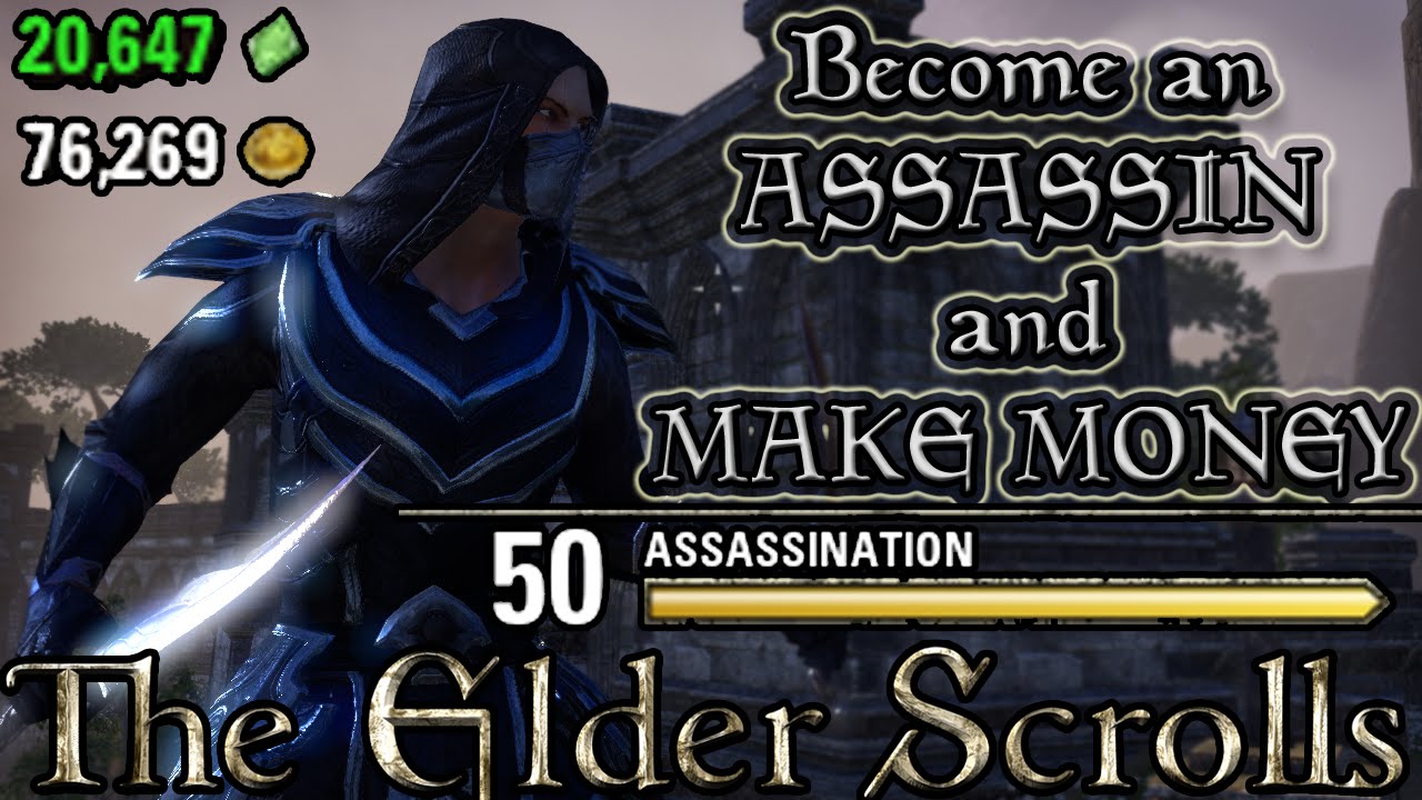 HOW to become an ASSASSIN in ESO! (Elder Scrolls Online Quick Tips for PC, PS4, and XB1)