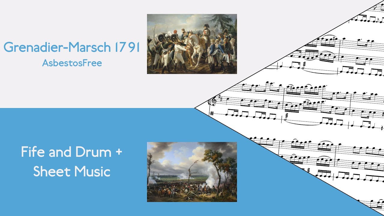 Grenadier Marsch 1791 (Fife and Drum, Sheet Music)