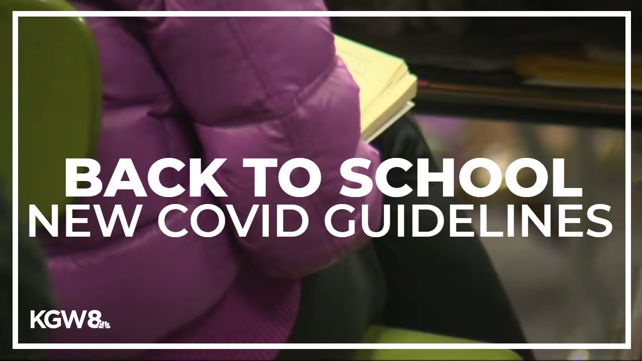 Oregon schools COVID guidelines for this fall