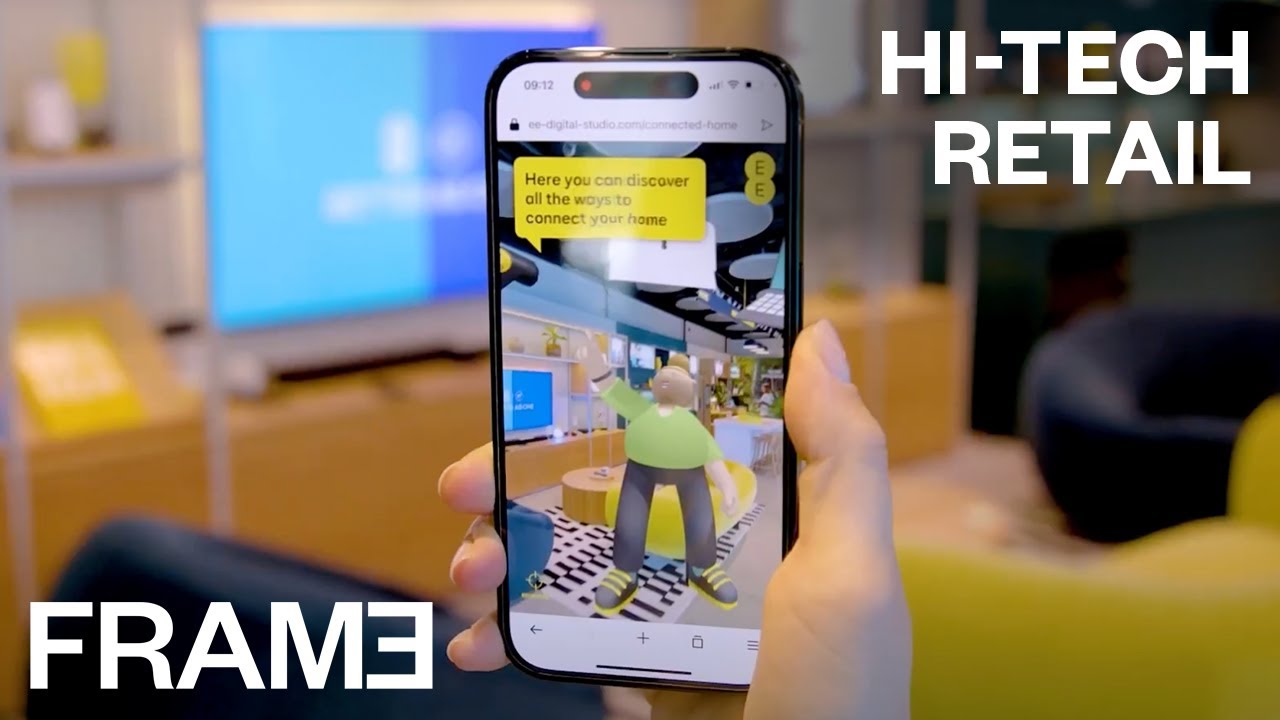 Using tech to create a sensory-driven retail experience | EE Flagship Store London