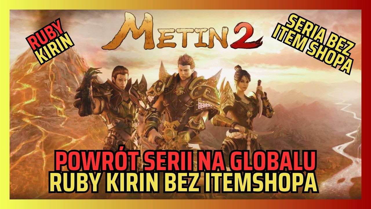 Metin2.PL [Ruby] Kirin [#01] - Wracamy z serią bez Item Shopa