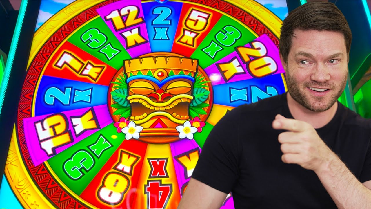 4 BONUS GAMES! - X-WHEEL TIKI EDITION