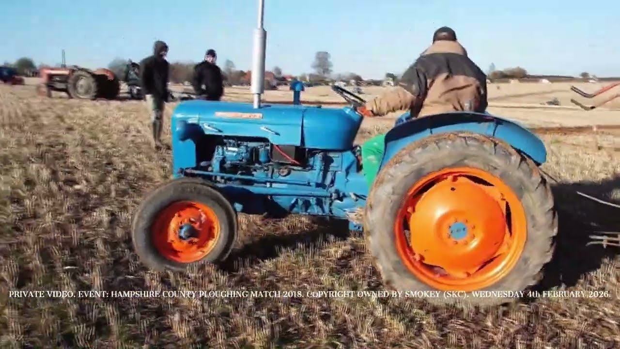 Fordson Dexta tractor.