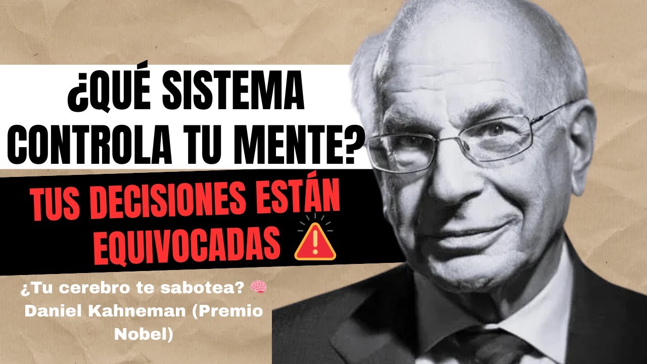 🔥 RESUMEN del Audiolibro de Daniel Kahneman: Pensar Rápido y Despacio ⚡ (Puntos Claves) #psicología