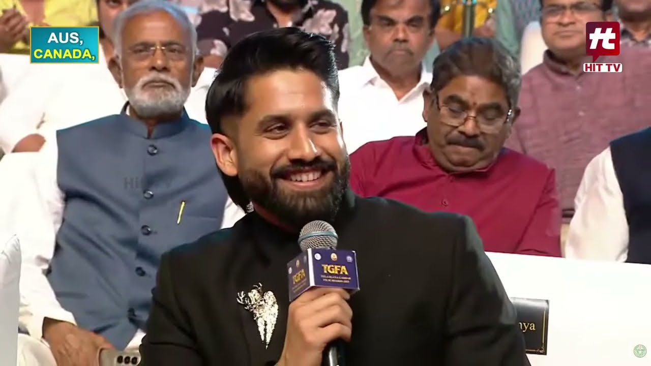 Naga Chaitanya,Sobhita Dhulipala Fun Interaction With Suma Telangana Gaddar Film Awards