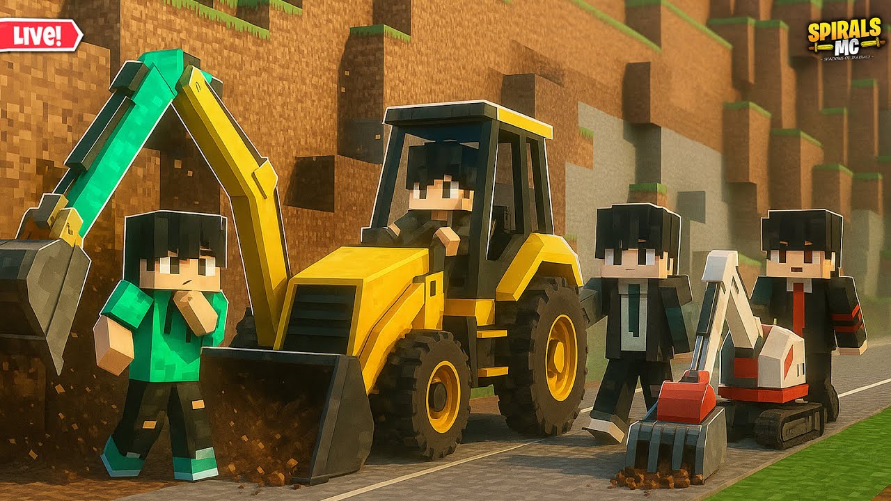 🤏 Minecraft SMP LIVE | PUBLIC SMP & PRIVATE SMP 24/7 JAVA + BEDROCK ! . SpiralsMC