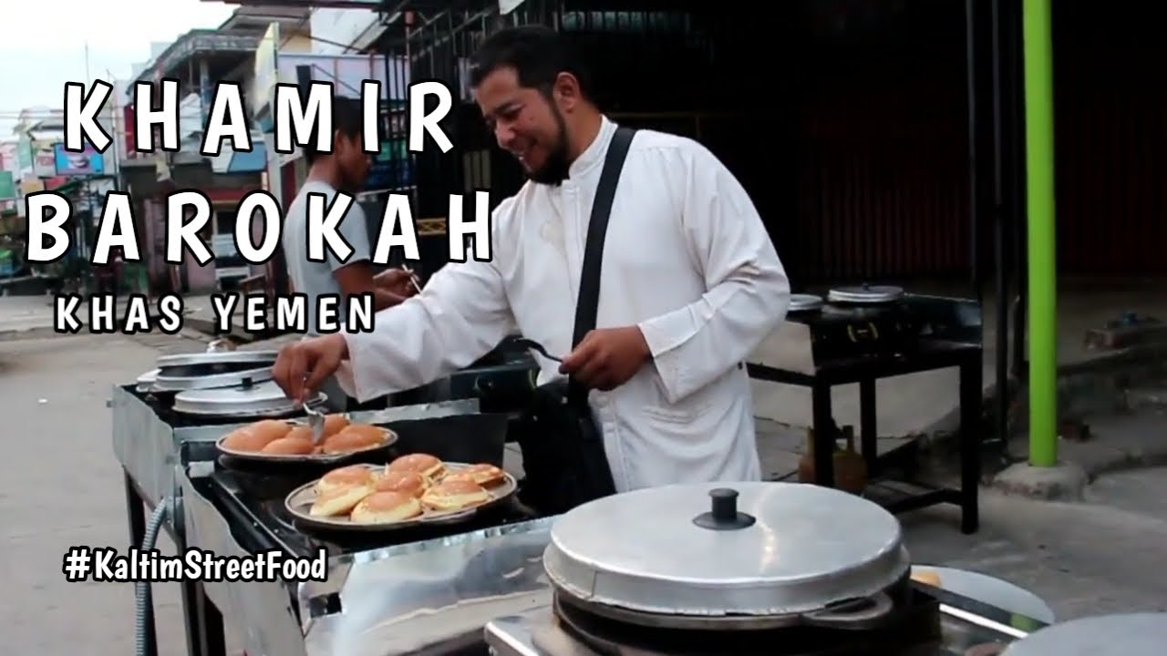 1 PCS 2500 MURAH & ENAK BGT! | ROTI KAMIR KHAS YEMEN | SAMARINDA STREET FOOD