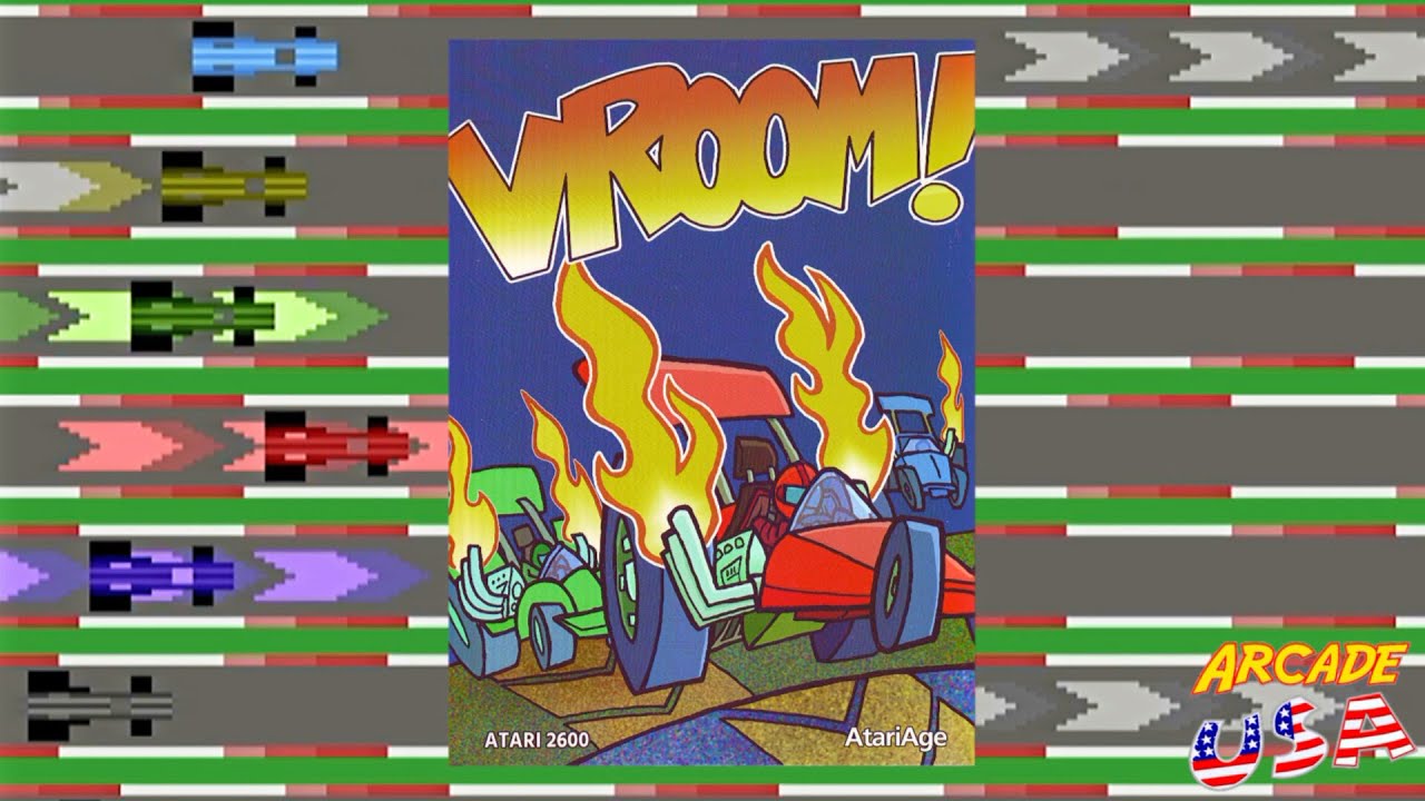 Vroom! (Atari 2600 - Homebrew)