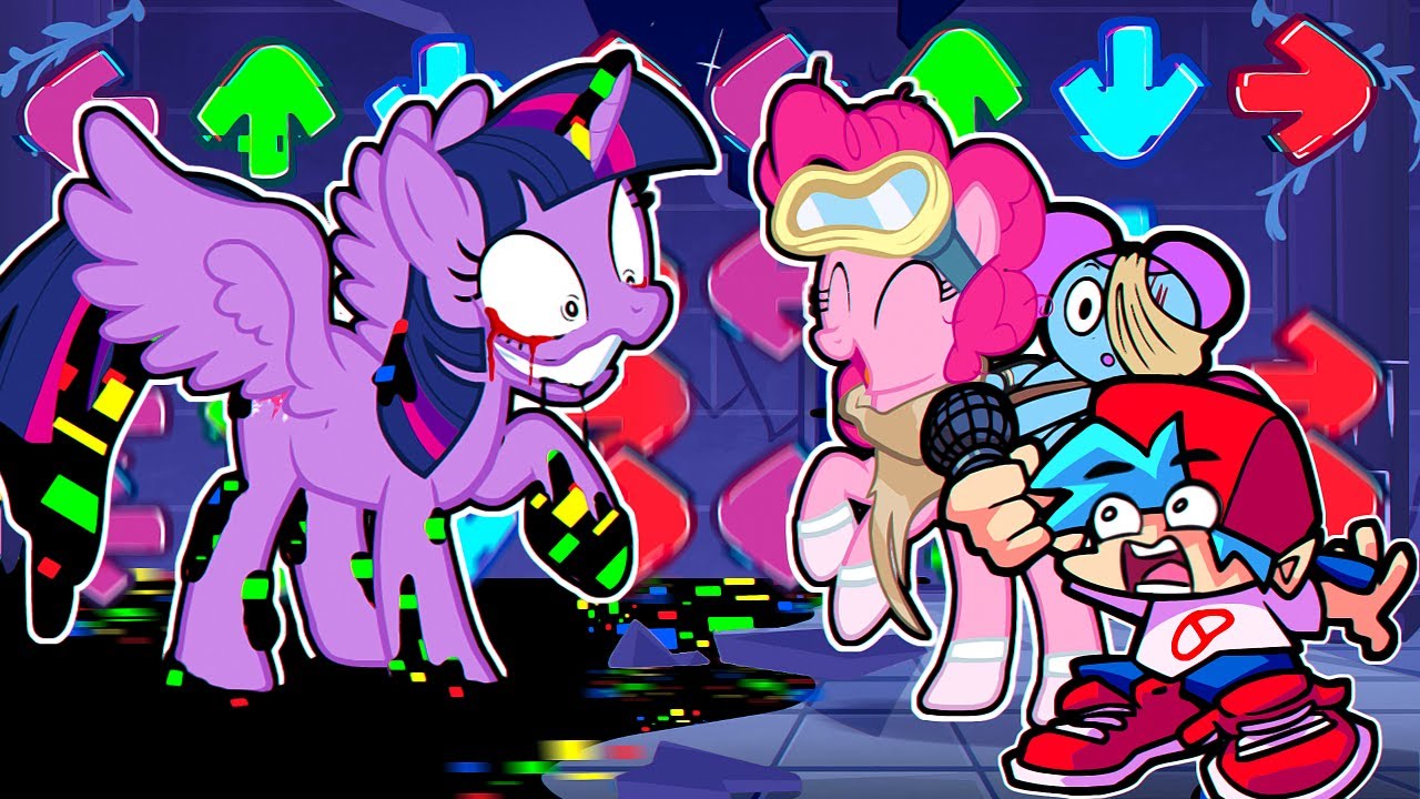 O MOD DO MY LITTLE PONY QUE VAI DESTRUIR SUA INFÂNCIA! Friday Night Funkin VS Pibby Corrupted