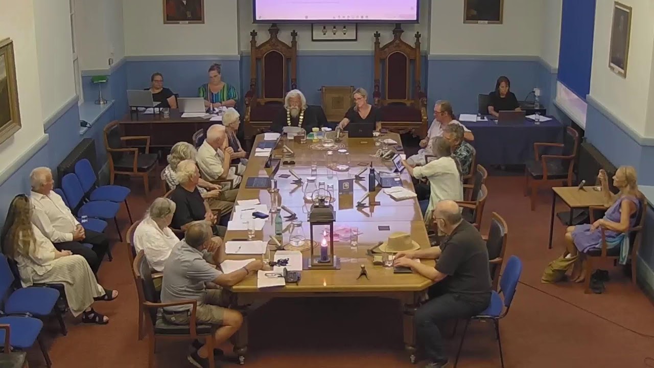 Glastonbury Town Council Meeting, 12 August 2025