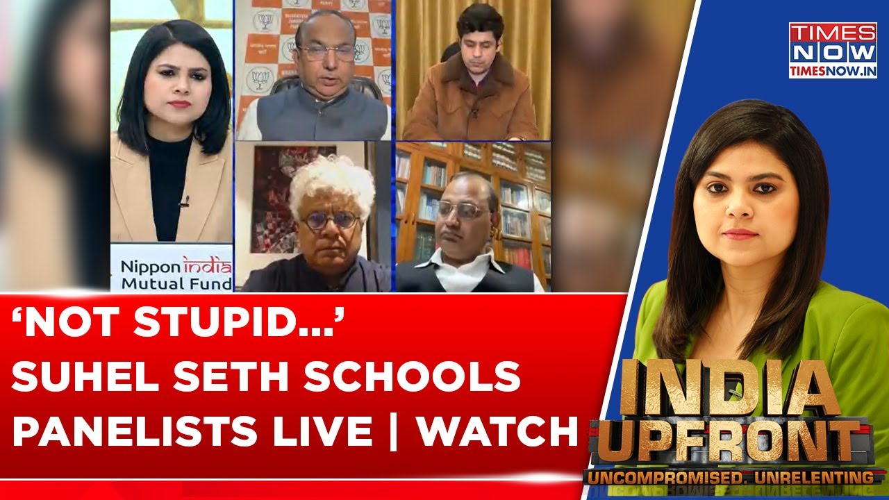 'We Are Not Stupid!' Suhel Seth Explodes On Panel, Delivers Brutal Reality Check, Then This Happened