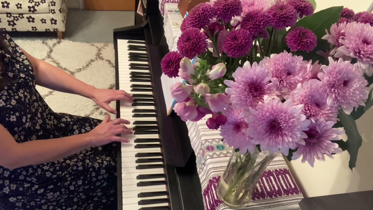 Melody in F - Grade 1 piano tutorial / slow