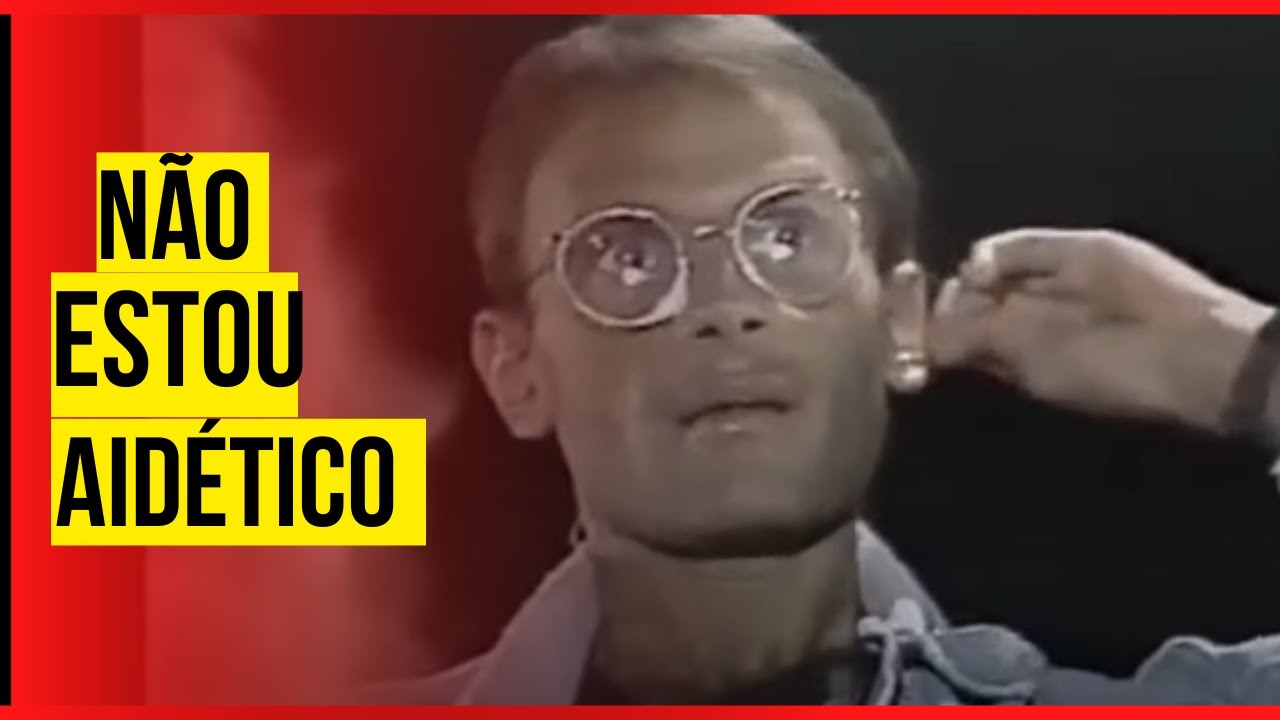 NÃO TIVE CORAGEM DE FAZER O EXAME: CAZUZA NEGOU TER AIDS