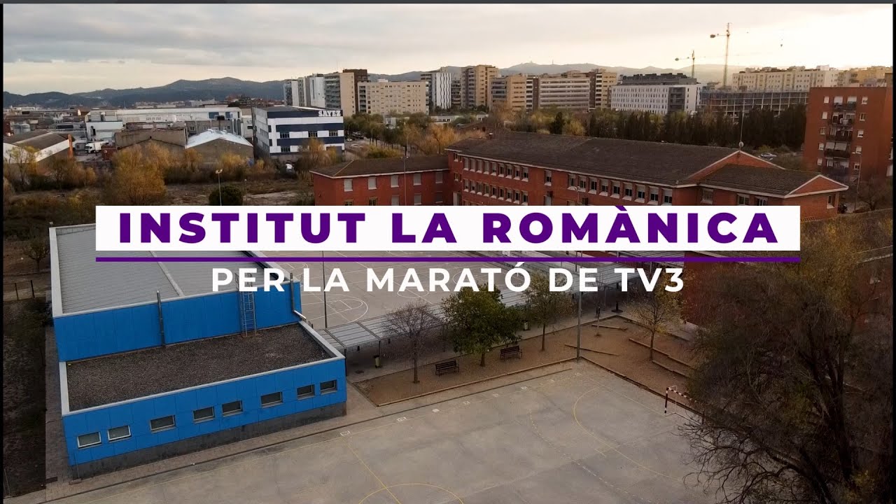 Institut La Romànica per La Marató de TV3 2022