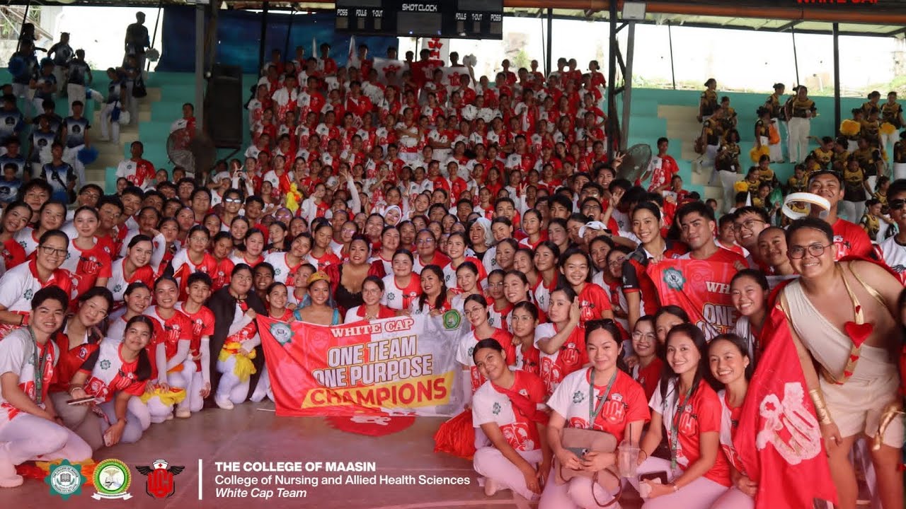 Bench yell Competition 2026| College of Maasin| White Cap Team #bsndays