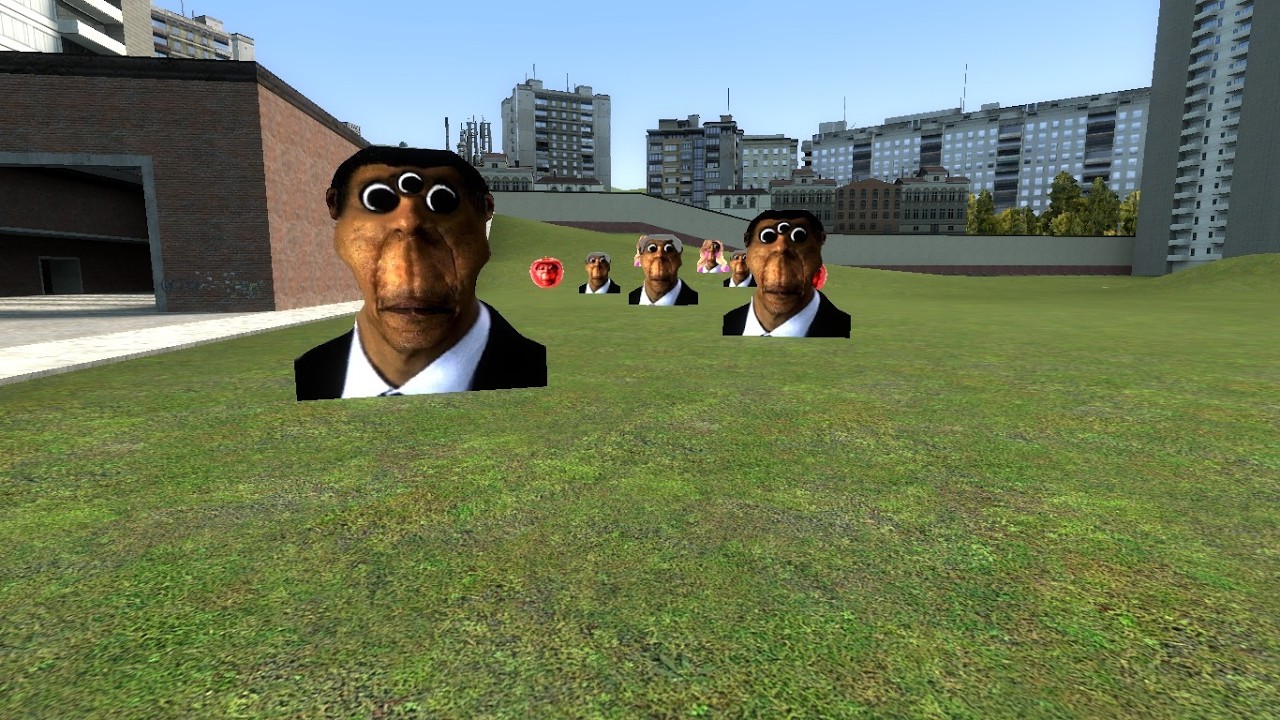 Gmod Scp-096 and oubainga with gerrys mod #gaming_adnan