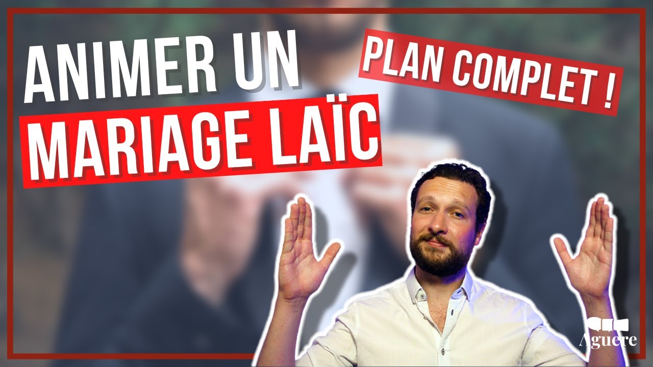Comment animer un MARIAGE ? 5 Etapes pour une cérémonie laïque !