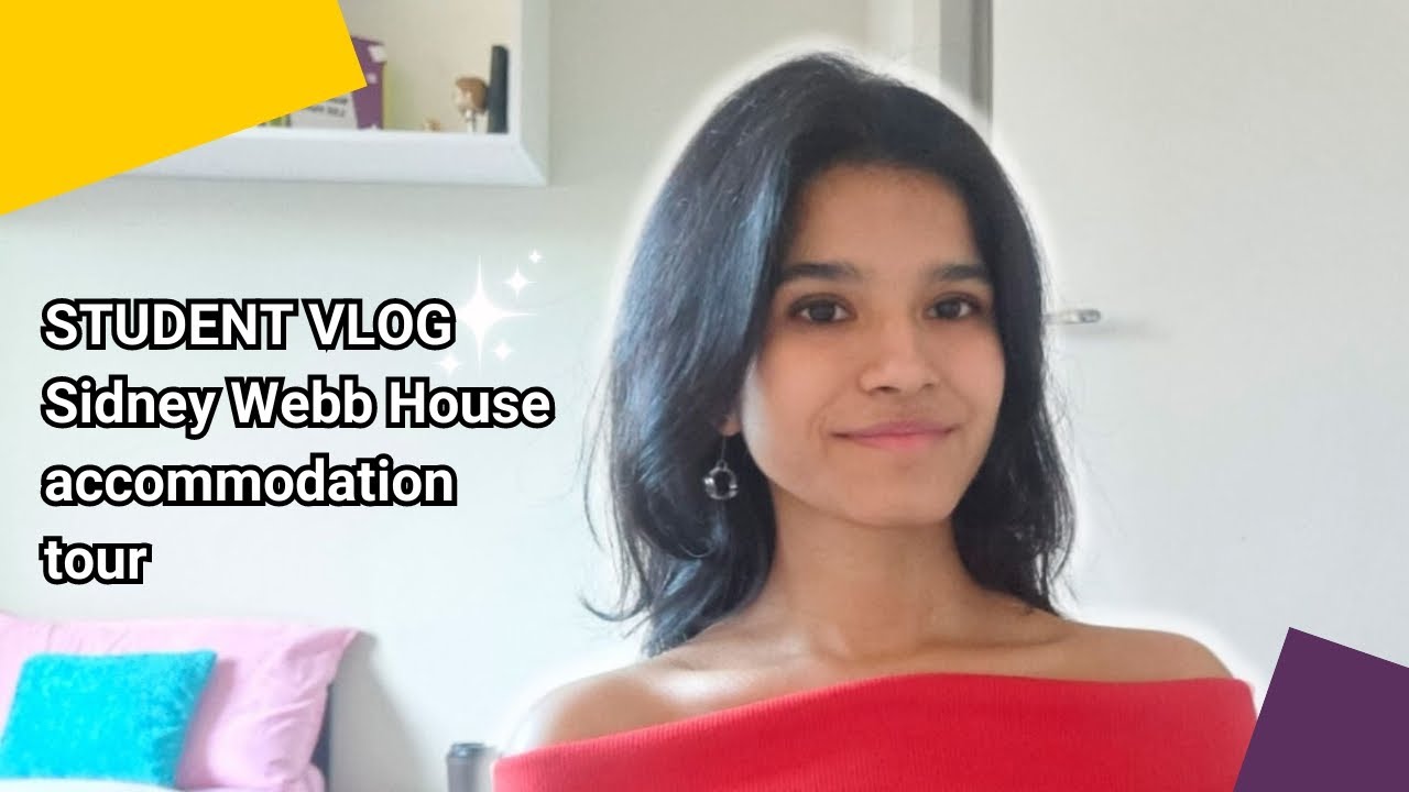 Come along to a tour of Sidney Webb House accommodation | Student Vlog