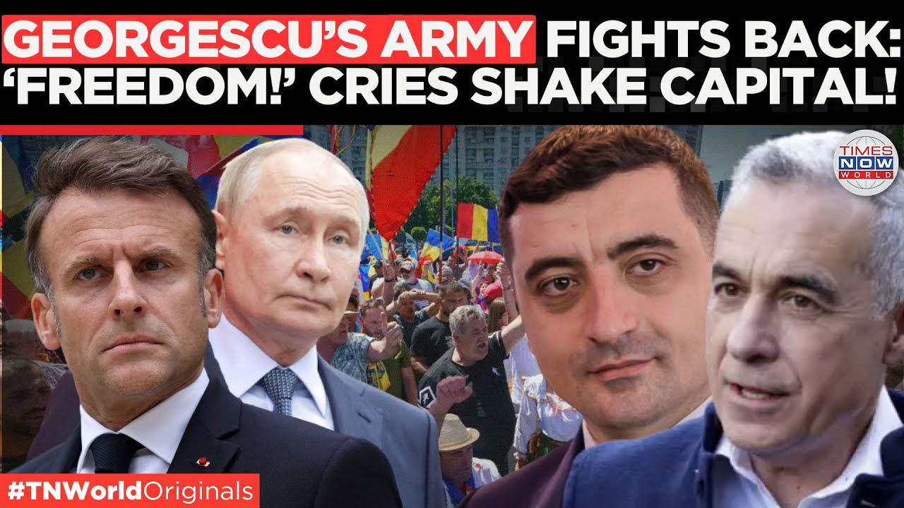 Chaos in Bucharest: Protesters Clash Over Banned Candidate Georgescu | Times Now World