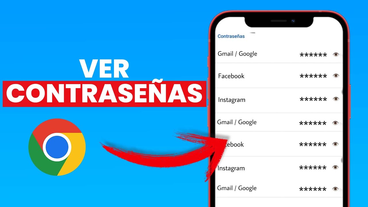 Cómo Ver las Contraseñas Guardadas en Google Chrome en celular✅