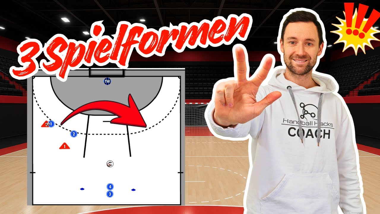 3 Spielformen, die jeder Handballtrainer nutzen sollte!