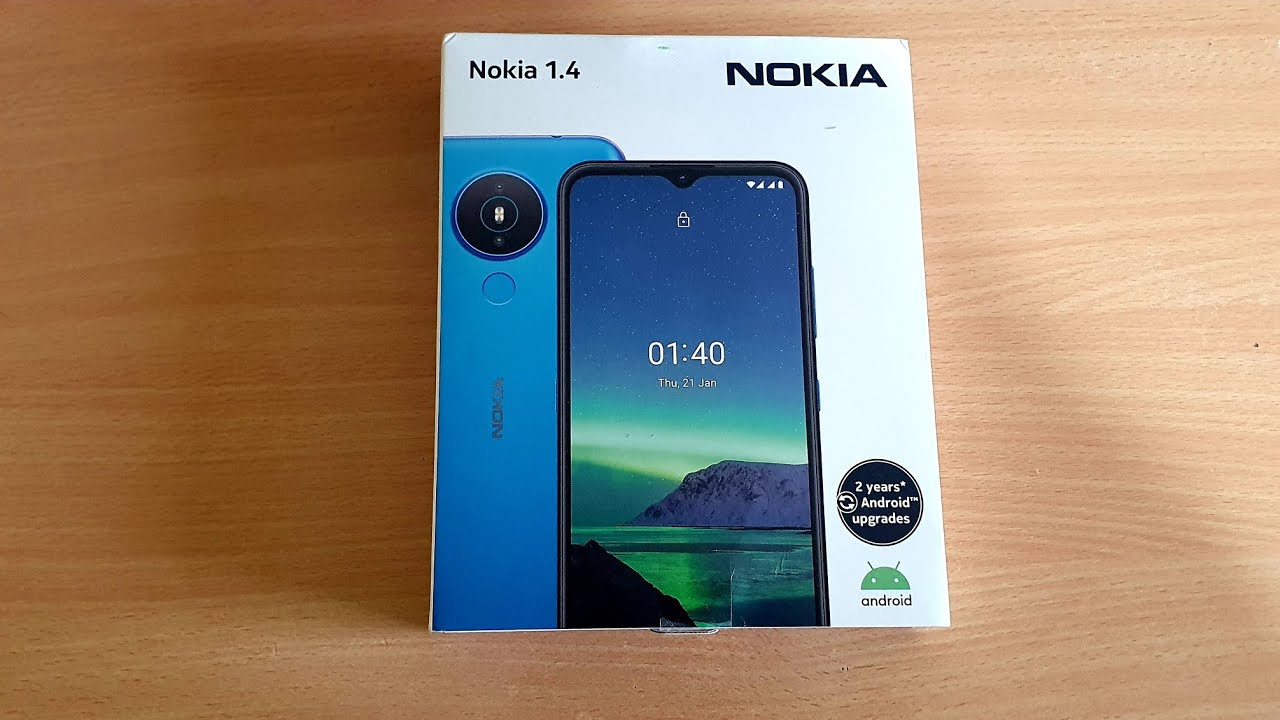 Nokia 1.4 New Edition 2021 Unboxing