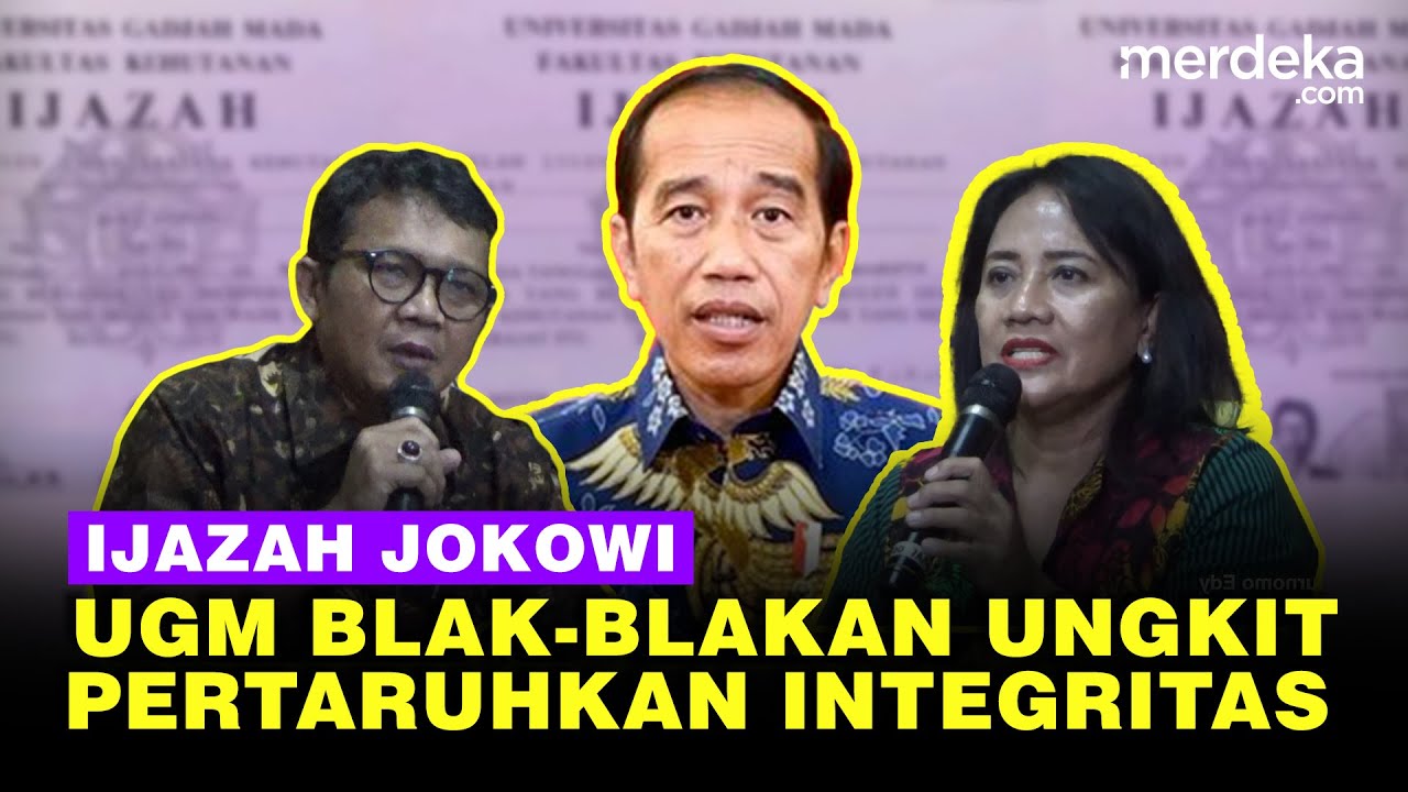 UGM Pertaruhkan Integritas Jamin Ijazah Jokowi Asli, Ogah Diseret ke Ranah Politik